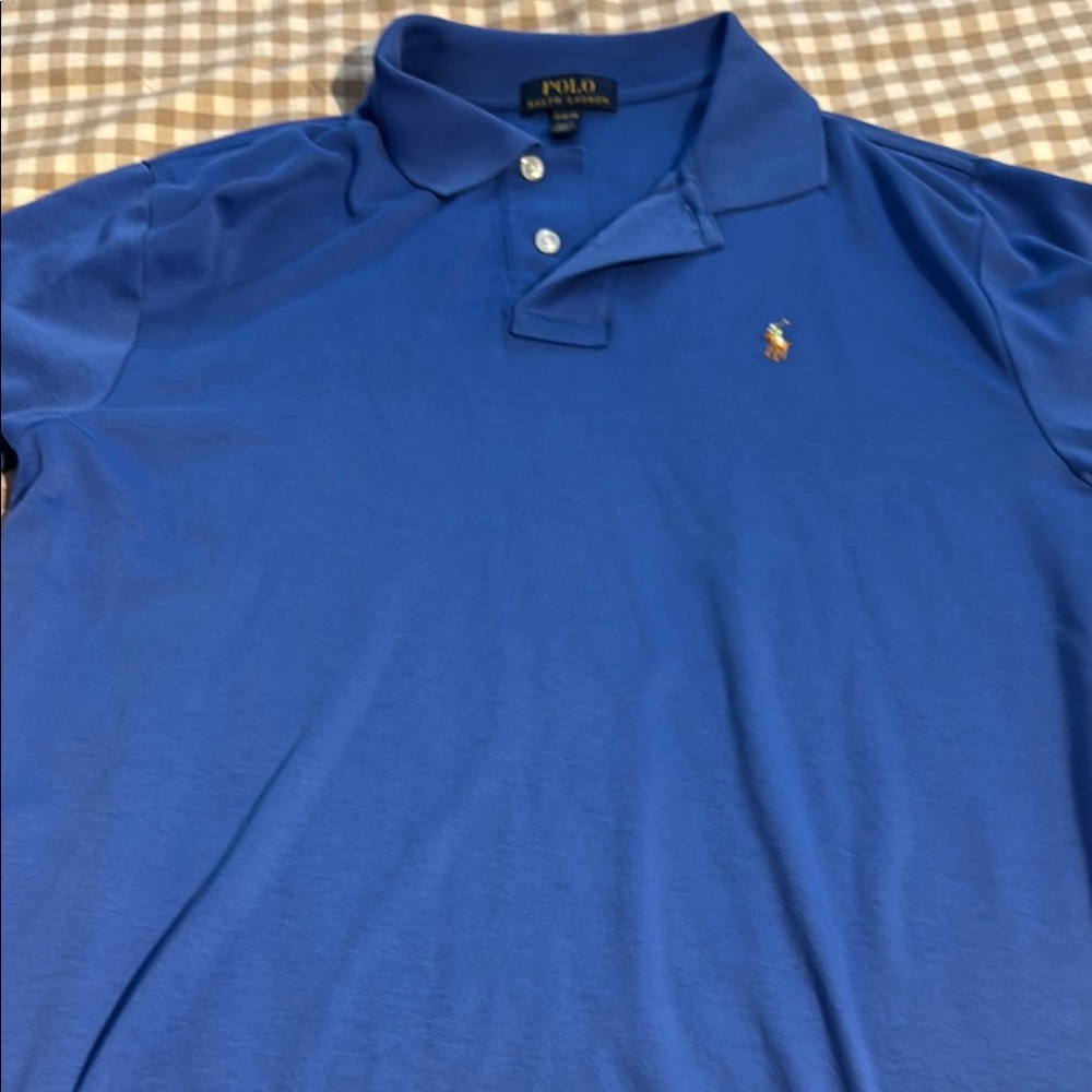 Polo by Ralph Lauren Men's Royal Blue Polo Shirt